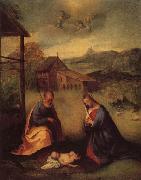 Girolamo Romanino Adoration of the Christ Spain oil painting artist